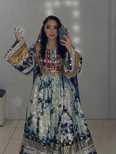 Nouvelles conceptions 2025 Robe traditionnelle ethnique tribale Banjara Robe ethnique tribale afghane de qualité exceptionnelle - Product Image 3