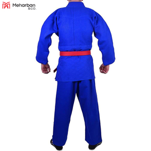 ชุดคาราเต้แห้งเร็วชุดแต่งกายศิลปะการต่อสู้ยูโดแบบสั่งทำสีผ้าระบายอากาศได้ดี - Product Image 5
