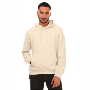 Sudadera con capucha informal para hombre con bolsillos canguro para uso al aire libre Sudadera con capucha de algodón liso sin cremallera para logotipo personalizado con Sudadera con capucha ajustable - Product Image 2