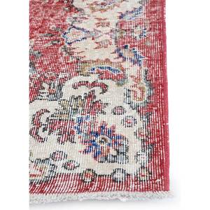 Alfombra de Lana Anudada a Mano de Gran Tamaño, Diseño de Medallón Rojo y Naranja, para Sala de Estar, Pasillo Rectangular, Modelo Pae-3944 - Product Image 4