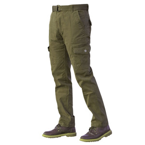 กางเกงขายาวคาร์โก้ของผู้ชายดีไซน์ทันสมัยมีกระเป๋าเก็บของที่ใช้งานได้จริงทรงสลิมฟิตทันสมัยวัสดุผ้าฝ้ายระบายอากาศได้ดีและใส่สบาย - Product Image 5