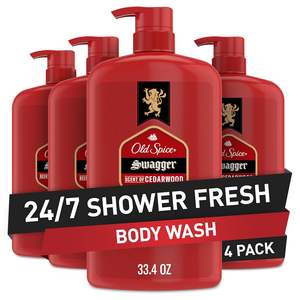 Gel nettoyant nourrissant Old Spice pour hommes, 3X Defense, parfum frais 24/7, lavage du visage et du corps 2 en 1 - Product Image 6