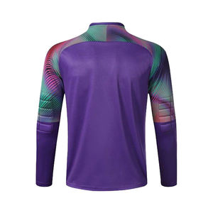 Maillot de gardien de but d'entraînement OEM personnalisé à manches longues ensemble d'uniformes de football léger pour hommes fabriqué à partir de matériau spécial - Product Image 5