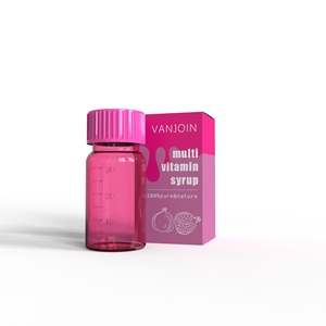 Customized 200ml 250ml 300ml 500ml Amber Round Empty <strong>Lean</strong> Cough Syrup Bottle With Plastic Cap - Product Image 5