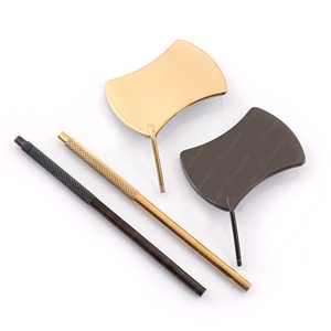 Lash Mirror Stainless Steel <b>Light</b> Weight Hand Crafted New Design for Makeup Tool Expert Series Brand <b>Name</b> - Product Image 6