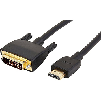 For to DVI Adapter Cable with PVC Jacket Foil Braid Shielding 4K Resolution for HDTV Projectors Monitors-3ft/6ft/10ft/15ft/25ft