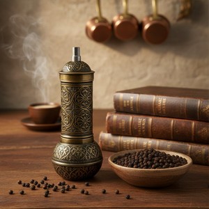 Zamak Medium <b>Pepper</b> <b>Grinder</b> Premium Quality Mill for Spicing up Your Culinary Adventures - Product Image 2