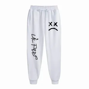 Pantalones informales de jogging alto para hombre, nuevos pantalones de chándal de entrenamiento deportivo suave para correr, pantalones largos Lil Peep Cry Baby Print - Product Image 2