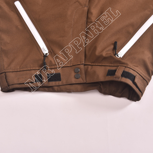 Custom Unisex Ski Pants 100% Polyester Fabric Adjustable <b>Belt</b> Front Fly Knee Zipper Cargo Pockets Velcro Closure <b>Elastic</b> Cuffs - Product Image 2
