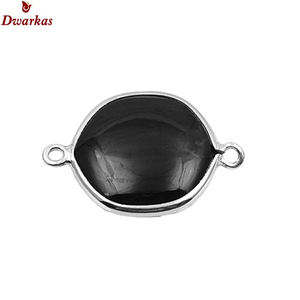 Prehnite Gemstone DIY Charme Pendentif À La Main En Argent Sterling 925 Style Classique Lunette Réglage pour Femmes et Enfants Bijoux - Product Image 2