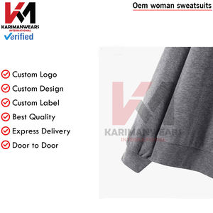 Conjunto de pantalones y sudadera de manga larga para mujer, conjuntos de 2 uds, sudaderas holgadas informales a la moda, chándales de otoño, chándales - Product Image 3