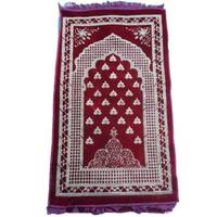 Tapis de prière portables islamiques de haute qualité Tapis de Ramadan à motif imprimé confortable Prix de gros