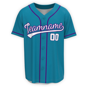 Maillot de baseball softball en polyester personnalisé de haute qualité, respirant et en gros imprimé par sublimation, portable et élégant - Product Image 6