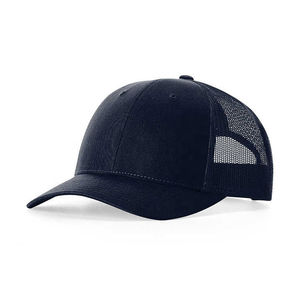 Sombrero de camionero de malla de 5 paneles de alta calidad, gorra deportiva de lona personalizada con logotipo estampado bordado, moda para escena informal - Product Image 3