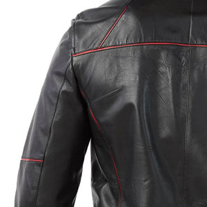 Vêtements d'extérieur d'hiver Veste en cuir pour hommes Vêtements Vêtements pour hommes de différentes couleurs Meilleure vente Veste en cuir à la mode - Product Image 6