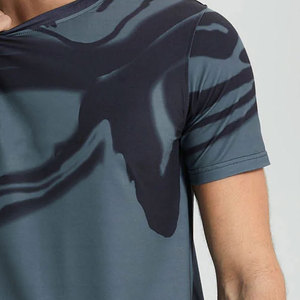 Nueva camiseta de sublimación para hombre, ropa de verano de moda de alta demanda, tela de punto - Product Image 4
