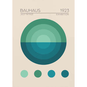 Geometric Harmony Paper <b>Wall</b> Art Stylish and Elegant Design for Home Decor - Product Image 1