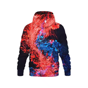 Nouveau design – Sweat à capuche homme éco-responsable à sublimation numérique pour l'automne – Meilleures ventes, faible MOQ - Product Image 2