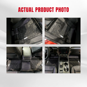 Alfombrillas de coche avanzadas TPE sin olor para FORD EVEREST (3D) Protección de suelo flexible duradera con superficie antideslizante diseñada en Vietnam - Product Image 2