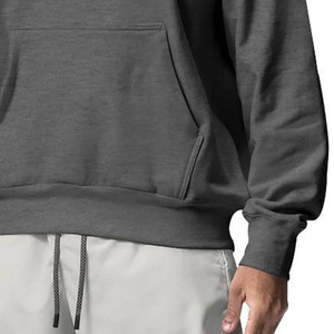 Sweat à capuche surdimensionné pour hommes pull en coton sweat-shirt Streetwear lourd coupe ample mode décontracté haut à capuche à manches longues - Product Image 3