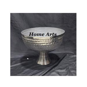 Cuenco de aluminio hecho a mano para dulces y dátiles, cuenco para servir aperitivos de frutas secas de Color plateado de nuevo diseño para uso doméstico - Product Image 2