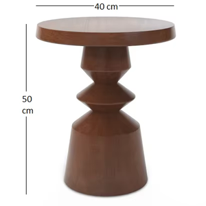 Mesa auxiliar de madera de mango de estilo moderno para sala de estar, entrada, Villa, comedor, mesa de centro de acabado fino para Hotel escolar - Product Image 5