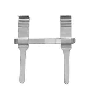 Pinces vasculaires manuelles Acland, microvasculaires, double approximateur, en acier inoxydable, certifiées CE, instruments de neurochirurgie - Product Image 5