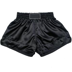 Short de Muay Thai unisexe, uni, personnalisable avec impression de logo, short d'entraînement, vêtements de combat, service OEM, anti-rétrécissement, couleur unie - Product Image 5