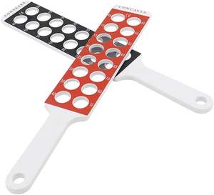 RACK RETINOSCOPIA OFTÁLMICA LENTE 32 LENTE CON LENTES PLUS BOLSA DE CUERO .... - Product Image 2