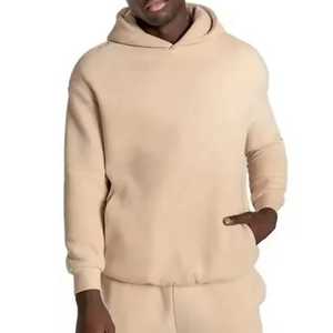 High Quality Streetwear Side Pocket Luxury Pullover Hoodie Custom Oversized Blank Plain Heavyweight <b>Hoodies</b> Unisex - Product Image 1