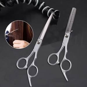 Tijeras Profesionales de Peluquería de 6 Pulgadas, Herramientas de Corte y Entresacado para Peluqueros, Juego de Salón de Alta Calidad - Product Image 1