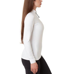 Chemise d'équitation demi-fermeture éclair pour femmes, équine, élégant, manches longues, vêtements équestres, couche de Base, hauts - Product Image 3