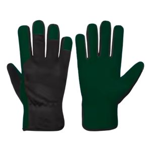 Guantes de seguridad industrial de alta resistencia Guantes de montaje de cuero de grano de cabra cómodos Construcción Equipo de mano de protección personal - Product Image 3