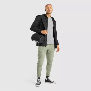 Wholesale Oem Sportswear Manufacture Custom High Quality Cotton Spandex <b>Men</b> Blank Fleece Track Pants <b>Men</b> <b>Stretchy</b> Sweatpants - Product Image 5