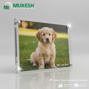 Marco de Fotos Acrílico Transparente de 46 Fotos, el Más Vendido, para Decoración del Hogar u Oficina, Proveedor Mayorista Mukesh Enterprise - Product Image 5
