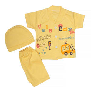 Trajes de 3 Piezas para Bebés Recién Nacidos - Amarillo - Product Image 3