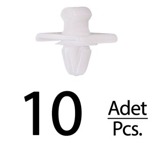 Clips de fixation pour Mercedes W201 190 190D 190E - 10 pièces - Product Image 1
