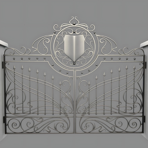 ประตูเหล็กดัดสำหรับบ้านที่ทำในเวียดนามโดยใช้โลหะท้องถิ่น100เปอร์เซ็นต์ด้วยงานฝีมือที่ไร้กาลเวลาและรูปแบบที่สง่างาม - Product Image 5