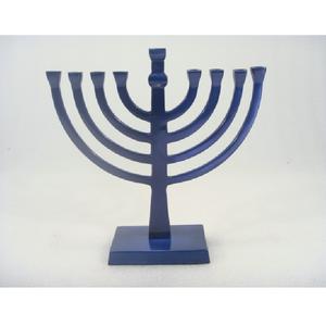 Porte-bougie en acier aluminium pur poli à 9 tuyaux pour la maison et le bureau, décoration de fête de Noël, aspect moderne - Product Image 5