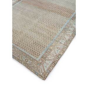 พรมขนสัตว์ถักมือสีน้ำตาลเบจวินเทจ รุ่น Pae-4041 ลายเรขาคณิต สำหรับห้องนั่งเล่น ใช้ในบ้าน ทางเข้าบ้าน โถงทางเดิน ห้องวัยรุ่น - Product Image 2