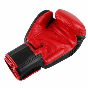 Guantes de boxeo Entrenamiento profesional personalizado Guantes de boxeo de cuero Pu Material de cuero Guantes de boxeo profesionales personalizados - Product Image 5