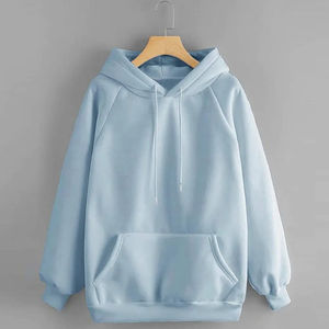 Sweat à capuche femme surdimensionné dans le Style Street-Wear automne couleur unie sweats à capuche couleur unie vêtements de sport coupe ample pour la mode de rue de yoga - Product Image 2