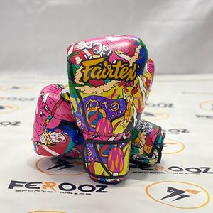 Guantes de Boxeo Muay Thai Fairtex de Último Diseño, Totalmente Estampados y Personalizados, para Sparring, Kickboxing y Entrenamiento, de Cuero Vacuno Genuino - Product Image 6