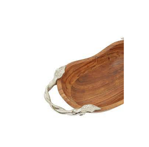 Cuenco de madera con mango de latón, para uso hecho a mano al mejor precio - Product Image 5