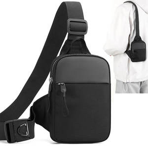 Sling Bag Casual para hombre Ajuste ajustable con almacenamiento para Essentials - Product Image 1