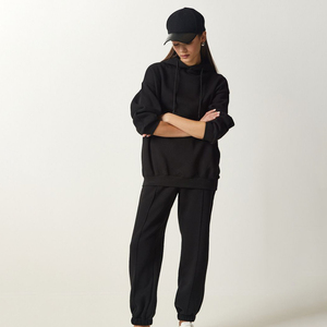 Survêtement en molleton pour femme de haute qualité, taille plus, survêtement de sport de luxe, ensembles deux pièces pour femmes - Product Image 5