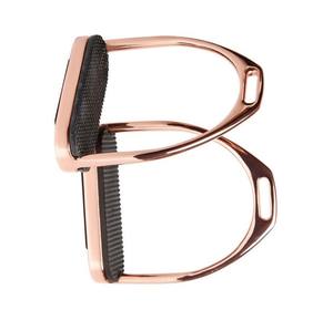 Recién llegado, estribos de caballo amortiguadores de aluminio, agarre de seguridad duradero ligero, ecuestre, Exportación de fábrica OEM - Product Image 1