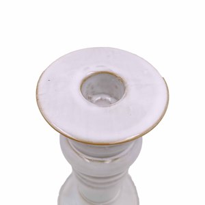 Classique Vintage Style européen blanc grand bougeoir en céramique maison mariage et décor de noël de l'usine - Product Image 4