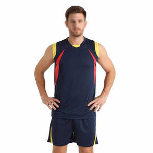 Ensemble de maillot de basket-ball pour hommes, best-seller, haute qualité, respirant, séchage rapide, impression par sublimation, 100% polyester, hiver, bas prix - Product Image 2