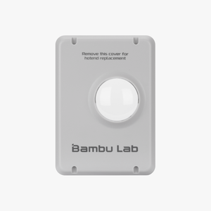 Bambu Lab <b>A1</b> Series 3D <b>Printer</b> Front Cover with Integrated Print Head-Plastic Grey 30g 105x54x33mm - Product Image 1